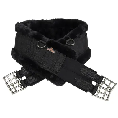 Produktbild von Kentucky Horsewear Sattelgurt mit Lammfellimitat Elastik