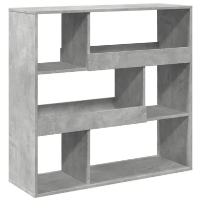 Obrázok produktu pre vidaXL Regál na knihy/rozdeľovač izieb betónová sivá 100x33x94,5 cm