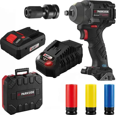 Produktbild von PARKSIDE Performance Drehschlagschrauber PPDSSA 20-Li, Smart Akku 4.0 Ah 1/4 Hex Adapter