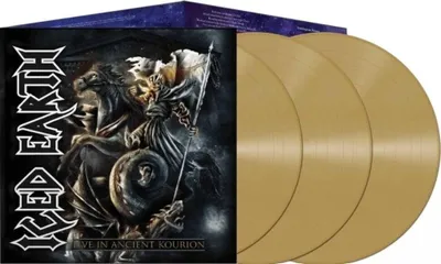 Obrázek produktu pro Iced Earth - Live In Ancient Kourion (Limited Edition) (Gold Coloured) (3 LP)