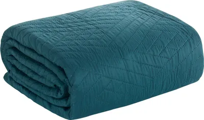 Zdjęcie produktu dla Narzuta Boni1 200X220 cm ciemnoturkus + 2 poszewki