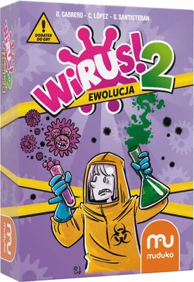 Produktbild von Kartová hra MUDUKO Virus!2: Evolution - doplnková spoločenská hra 8+