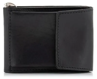 Immagine prodotto di Portafoglio da uomo Belveder, in vera pelle, design sottile, con scomparti per carte, modello BW68