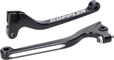 Immagine prodotto di Set leva freno e leva frizione Doppler CNC rosso per Derbi Senda, Gilera RCR, SMT -2010