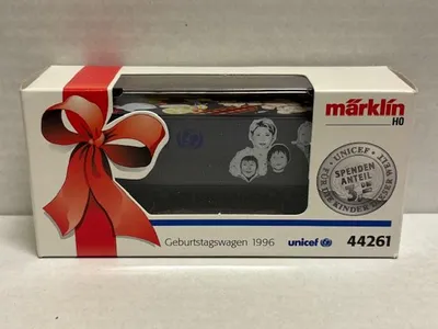Produktbild von MÄRKLIN H0 Containertragwagen Geburtstagswagen 1996 44261