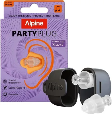 Obrázok produktu pre ALPINE 2863089 ALPINE Party Plug Ohrstöpsel 19 dB Kunststoff, 1 St.