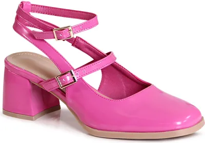 Produktbild von topschuhe24 3063 Damen Riemchen Pumps, Farbe:Pink, Größe:38 EU