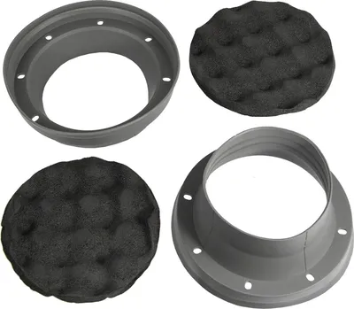 Image de MUSWAY MSB130 Manchons pour haut-parleurs en silicone 13 cm