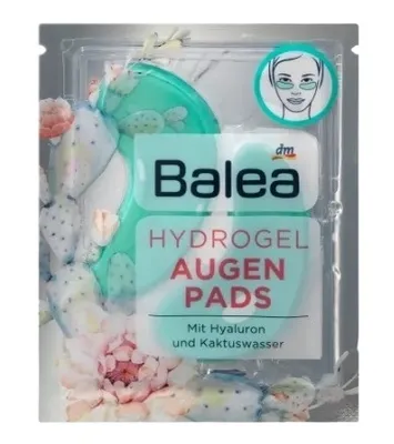 Produktbild von Balea Hydrogel Augenpads mit Kaktuswasser - Erfrischender Augenpflege 2er-Set (Deutsches Produkt)