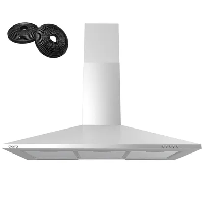 Productafbeelding van CIARRA A++ 406 m³/h Afzuigkap, 90 cm, Wandmodel, Piramidevorm, 3 Standen VMS9201
