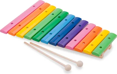 Produktbild von New Classic Toys, Xylophon-12 Töne-BUNT
