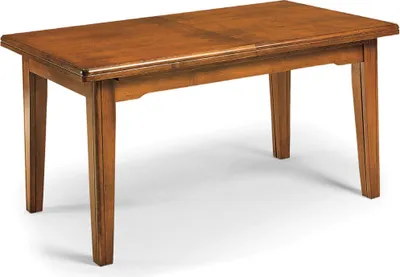 Immagine prodotto di Milani Home - tavolo da pranzo allungabile 100 x 180/225/270/315/360 cm, legno massello, noce