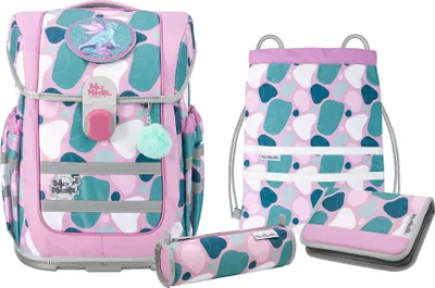 Image de McNeill sac d'école Ergo Complete Schoolbag Set 5 pièces Barba rose