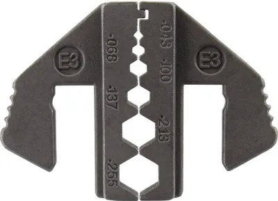 Produktbild von TOOLCRAFT PLE-0E3 Crimp-Einsätze Geeignet für Kabeltyp: RG58, RG59, RG62, RG174 Passend für Marke (Zangen): TOOLCRAFT P