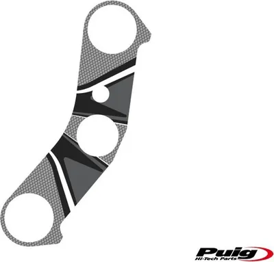 Produktbild von PUIG 6929U Radikal Yoke Protector  passend fuer YAMAHA YZF-R6 Grau