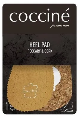 Produktbild von Pecari Coccine L Schuhabsätze aus Leder mit Korken