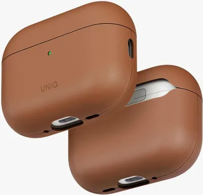 Productafbeelding van UNIQ Lyden Vex hoesje voor AirPods Pro 3e generatie, kleur: karamel