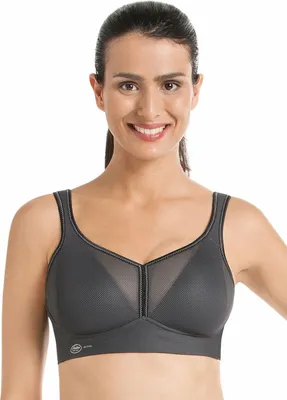 Produktbild von Anita Active Air Control Sport-BH Vorgeformt 5544 Anthrazit – Größe 85 / F