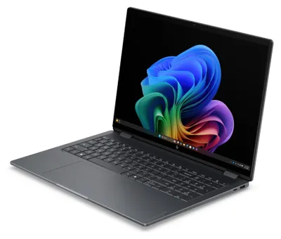 Produktbild von HP OmniBook X Flip 2-in-1 Laptop Next Gen AI 16-cb0178ng, Intel Core Ultra 7, 40,6 cm (16"), 2880 x 1800 Pixel, 16 GB, 1 TB, Windows 11 Home