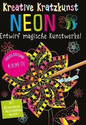 Produktbild von Kratzbilder für Kinder: Kreative Kratzkunst: Neon