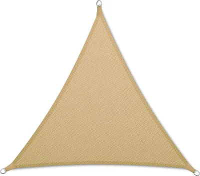 Produktbild von Wasserabweisendes Sonnensegel UV Schutz Testnote 1.4 viele Farben Sand 5x5x5 m