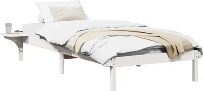 Obrázek produktu pro vidaXL Rám postele bílý 90 x 190 cm z masivního borovicového dřeva