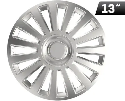 Obrázok produktu pre Kryty kolies Luxury strieborné 13", 4 ks.