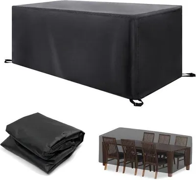 Produktbild von Famanu rechteckige Gartenmöbelhülle 232x212x75 cm - winddicht und reißfest
