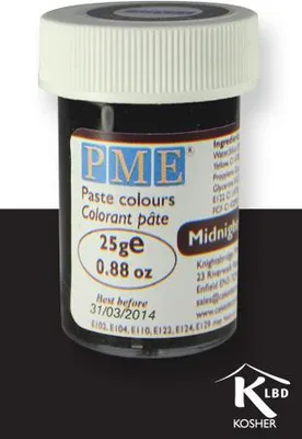 Obrázek produktu pro PME gelová barva - černá
