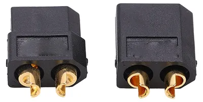 Image de Connecteur XT60, noir, mâle, femelle, connecteur de batterie pour modèles réduits (voitures, avions, bateaux)