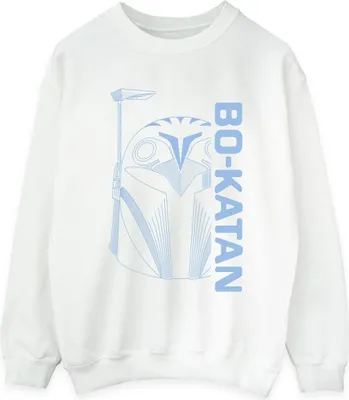 Produktbild von Star Wars - "The Mandalorian" Sweatshirt für Damen BI39622 (S) (Weiß)
