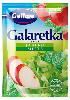 Produktbild von Gellwe Gelee mit Apfel-Minze-Geschmack 72 g