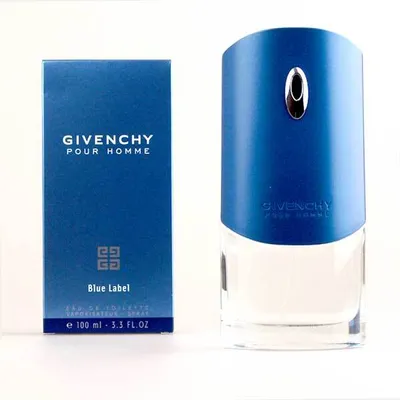 Produktbild von Givenchy Pour Homme Blue Label, Männer, 50 ml, Nicht nachfüllbare Flasche, Grapefruit, Davana, Oliban-Holz