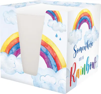 Produktbild von RNK-Verlag Zettelbox 46789, Rainbow, mehrfarbig, Karton