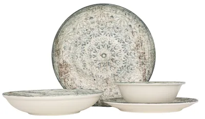 Produktbild von Rinart Geschirrset (Medium) - Fade - 24 teilig - 6 Personen - Porzellan