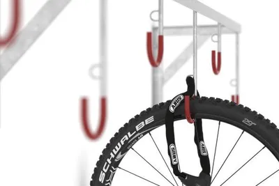 Produktbild von Fahrrad Wandhalterung 3872 | 2 Haken | B470mm