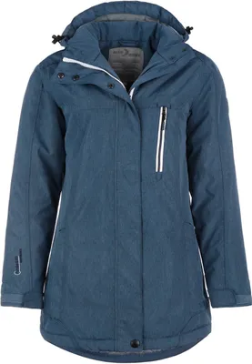 Produktbild von Blue Wave Damen Funktionsjacke Carla - Jacke Regenjacke Funktionsmantel in Steel Blue Größe 36