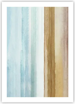 Produktbild von Poster - Poster ohne Rahmen - Abstraktion Gürtel Gold - 50x70 cm - Wand Bild - Wanddeko - Wandbilder - Kunstposter - Wandposter - Bilder - Kunstdruck - Wanddekoration - Wandbild - P2XPA50x70-4263