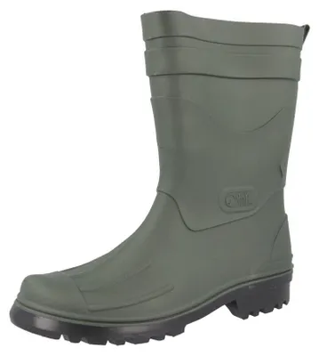 Produktbild von Bockstiegel Gummistiefel in Übergrößen Grün Dirk - Oliv/Schwarz große Herrenschuhe/Damenschuhe