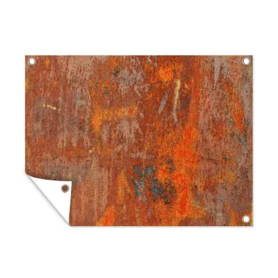 Obrázek produktu pro MuchoWow® Zahradní plakáty - Rez - průmyslová - ocel - 30x40 cm - Zahradní dekorace