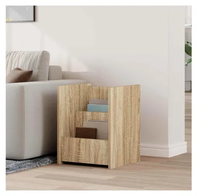 Produktbild von Magazinregal aus Sonoma-Eiche 35 x 35 x 45 cm für Büroorganisation und Bücher