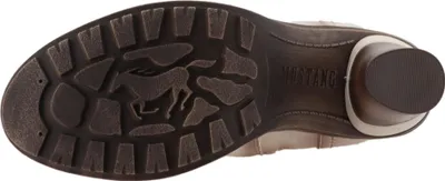 Produktbild von Mustang Damen Stiefel mit Zierriemchen und Schnalle 15M0162002, Größe:39 EU, Farbe:Beige
