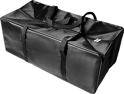 Produktbild von Angelköder-Bootstasche, Angelboot-Tasche, Angelboot-Tasche, wasserdicht, reißfest, 46 * 26 * 16 cm / 18,1 * 10,2 * 6,3 Zoll, Schwarz