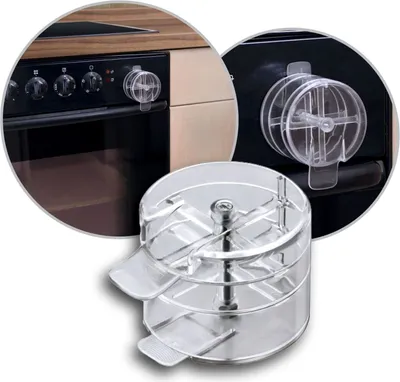 Produktbild von Reer Backofen-Tür-Stop Universal, dezent in Transparent 7805.9