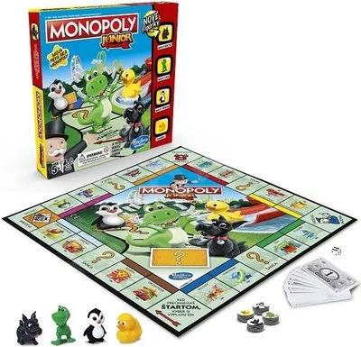 Produktbild von Monopoly Junior CZ