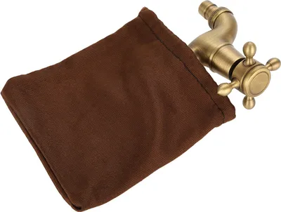 Obrázek produktu pro Jednopáková nástěnná baterie pro pračku z masivní mosazi (krátká)