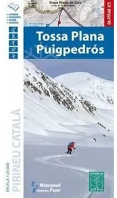 Image de Tossa Plana 1:25 000