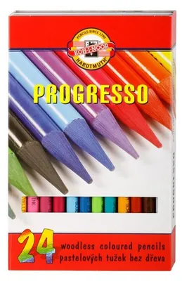 Produktbild von Progresso Schul- Vollminenfarbstifte  24er Pack