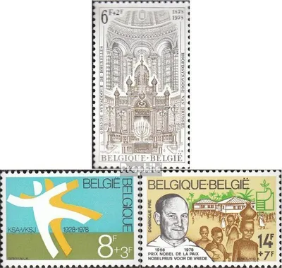 Produktbild von Briefmarken Belgien 1978 Mi 1970-1972 (kompl.Ausg.) gestempelt Solidarität