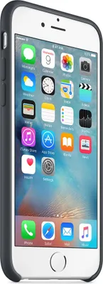 Zdjęcie produktu dla Apple MKY02ZM/A, Pokrowiec, Apple, iPhone 6s iPhone 6, 11,9 cm (4.7"), Szary, Ciemnoszary